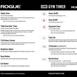 Wholesale 🌟 Rogue Echo Gym Timer 👏 -Rogue Gear & Accessories Shop RECHOTIMER WEB2 bgszux